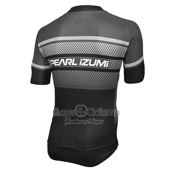 Pearl Izumi Ropa Ciclismo Culotte Corto 2017 Hombre Mangas Cortas Gris y Negro